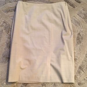 Brooks brothers wool suiting skirt